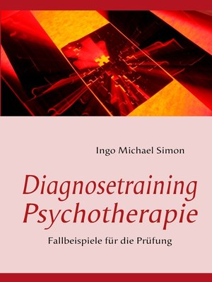 cover image of Diagnosetraining Psychotherapie